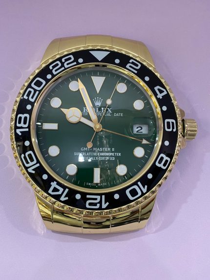 Rolex Limited Edition GM Master Series Black & Gold Wall Clock