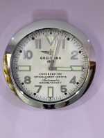 BREITLING Series，Silver & White face Wall Clock