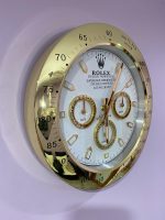 Rolex DAYTONA series ，Glod & White Wall Clock