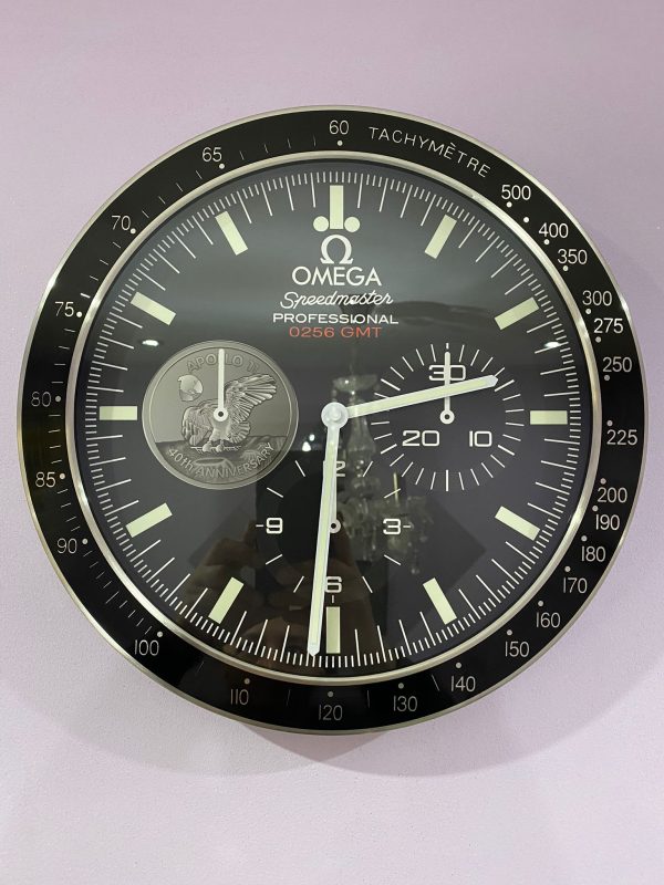 OMEGA Series，Black Wall Clock