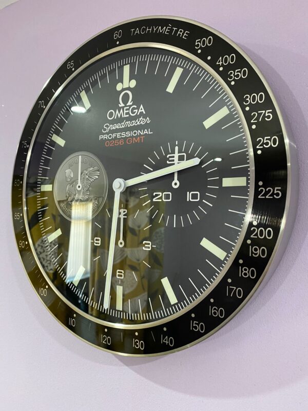omega clock wall