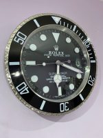 Luxurious wall clock | Rolex Submariner black bezel with Black face