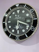 Luxurious wall clock | Rolex Submariner black bezel with Black face