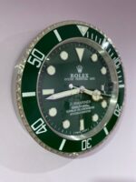 luxury wall clock | Rolex Submariner Green bezel with black Bezel 