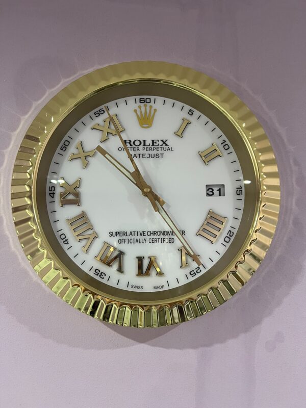 Luxurious Rolex wall Clock in Date just – OYSTER PERPETUAL Wall Clock
