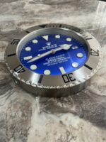 Luxury Rolex Submariner Wall Clock with Blue Face - Image 3