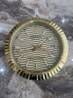 Luxury Rolex Oyster Wall Clock Steel and Yellow Gold - Image 2