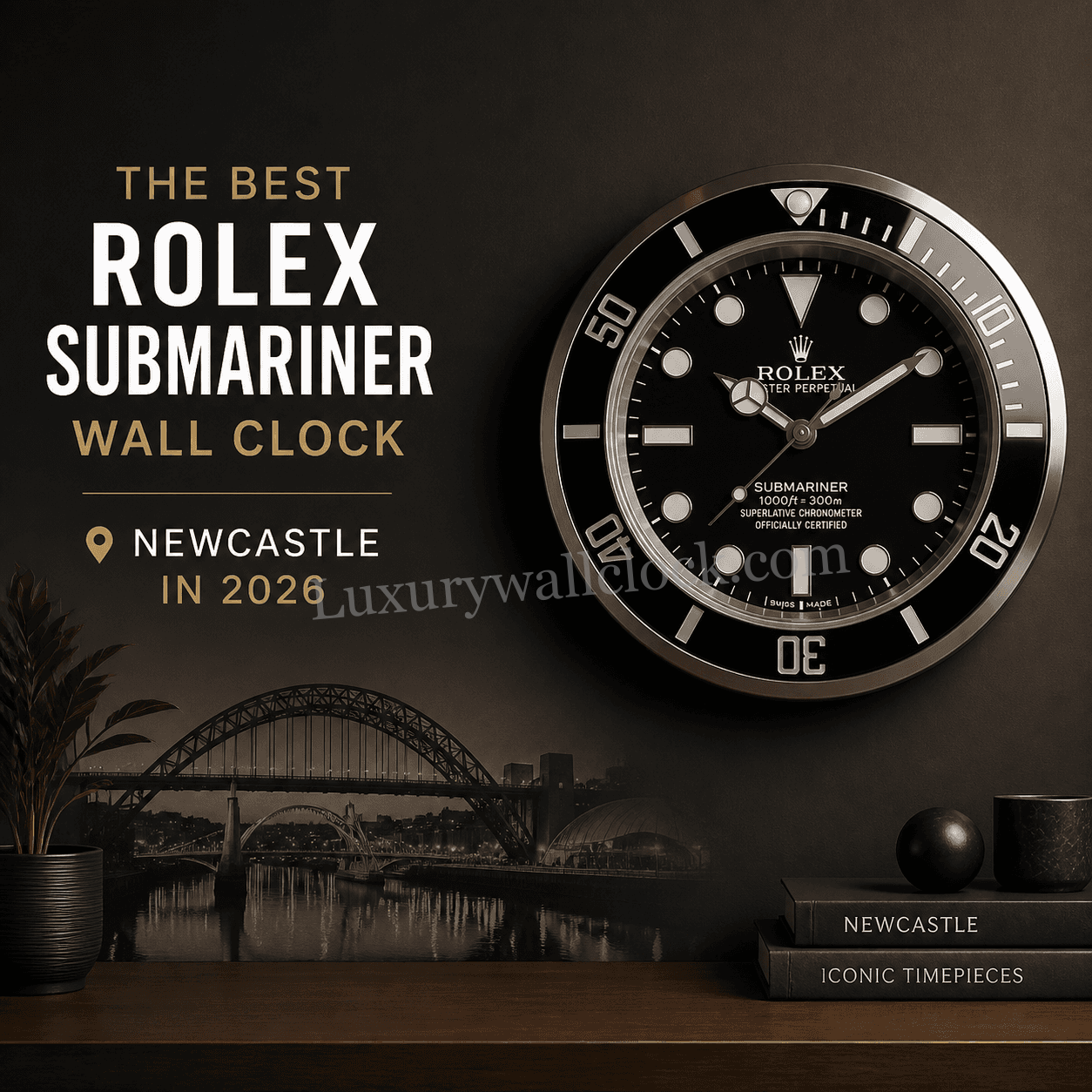 Rolex Submariner wall clock