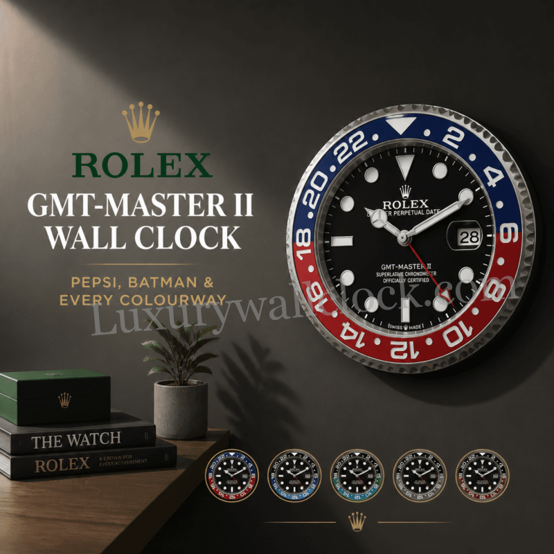 Rolex GMT Master II Wall Clock