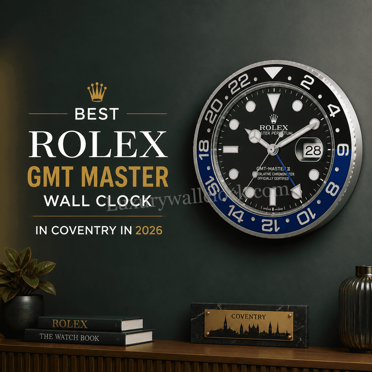 Rolex GMT Master Wall Clock