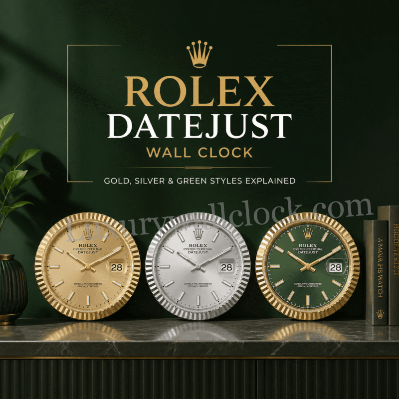 Rolex Datejust Wall Clock