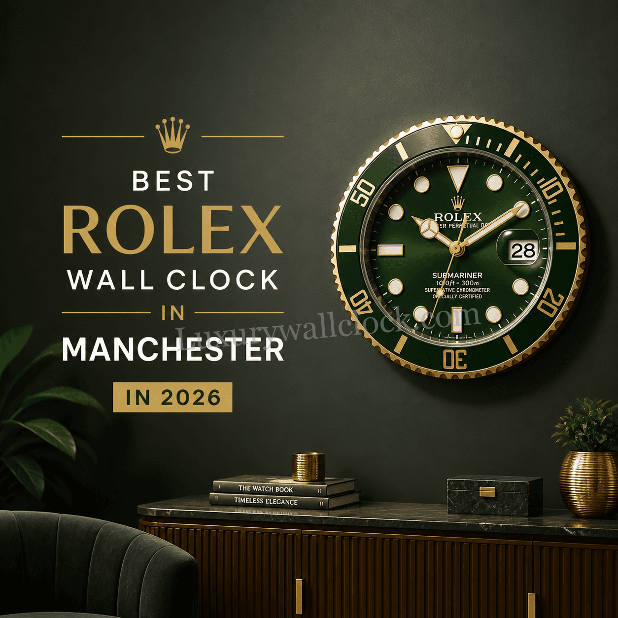 Rolex wall clock UK