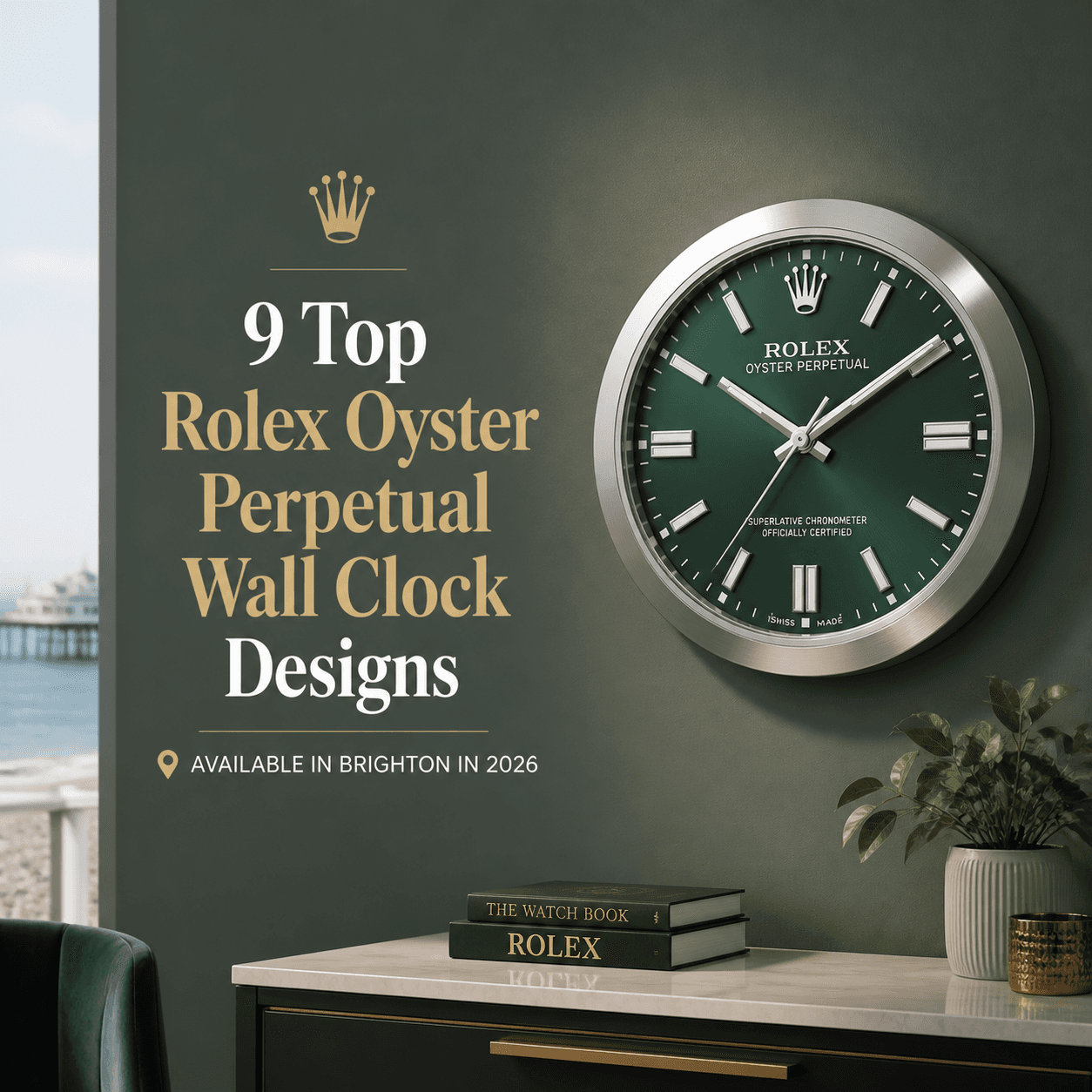 Rolex Oyster Perpetual Wall Clock